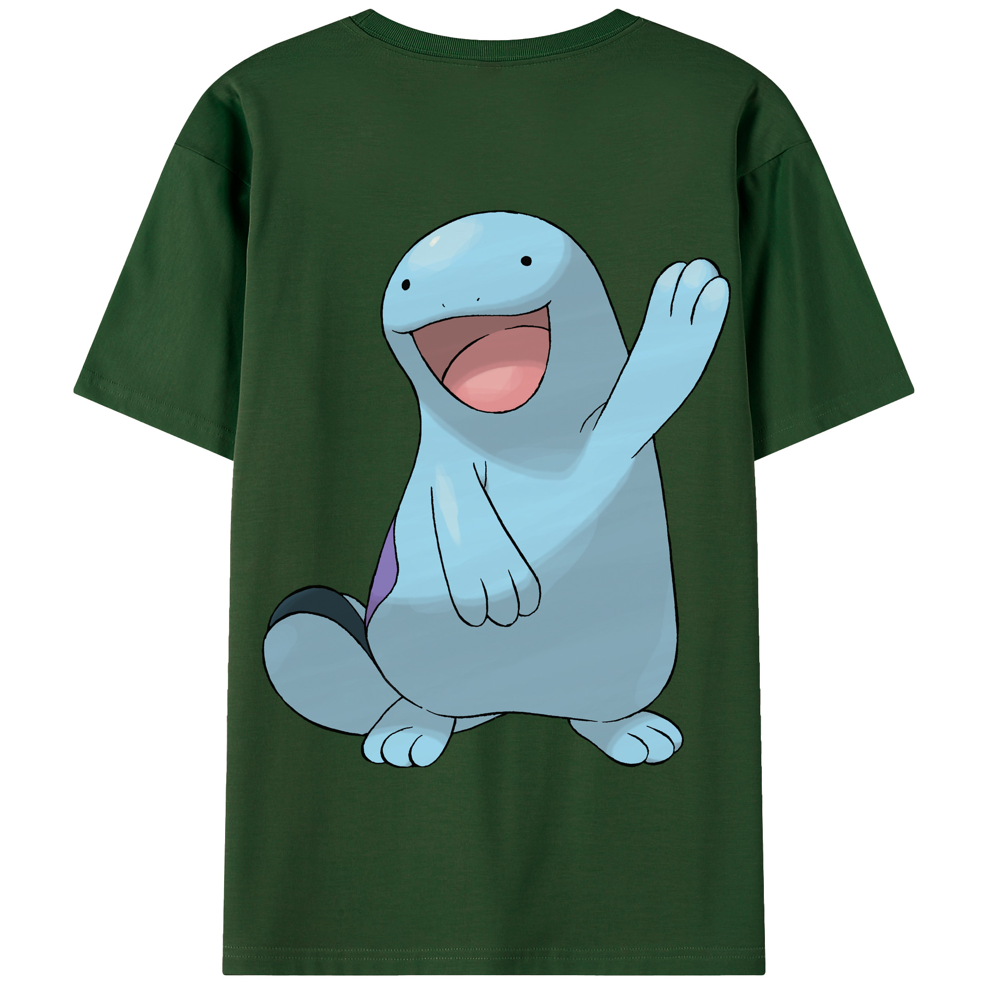 （画像用） ポケットモンスター Pokémon 綿100％半袖Tシャツ（背面プリント）
